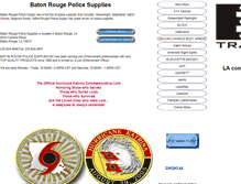 Tablet Screenshot of brpolicesupplies.com